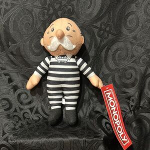 Monopoly Plush Toy - Black and White